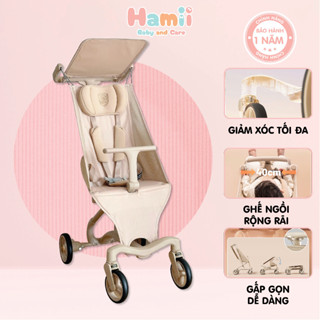 Xe Đẩy Gấp Gọn Cho Bé Vinng Q6, Khung Nhôm Hàng Không Siêu Nhẹ, Gấp Gọn 1 Nút Bấm, Trọng Lượng 4,9Kg