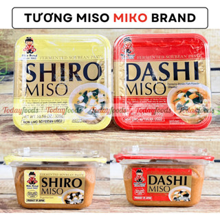  TƯƠNG MISO MIKO BRAND  NHẬT BẢN  – SHIRO MISO & DASHI MISO  HỘP 300G  