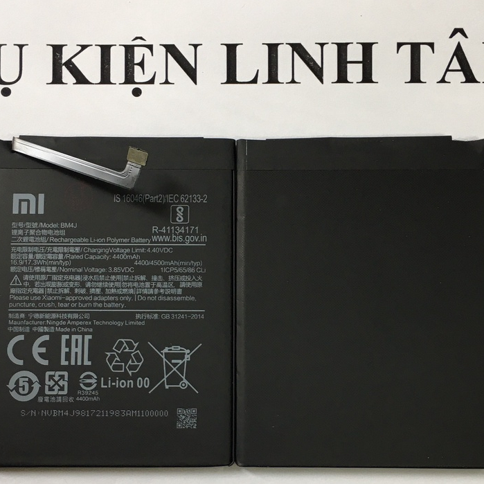 Pin Xiaomi Redmi Note 8 Pro BM4J