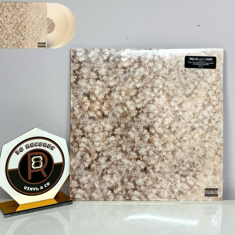 Đĩa Than Doja Cat - Scarlet 2 CLAUDE - 2LP Cream Vinyl