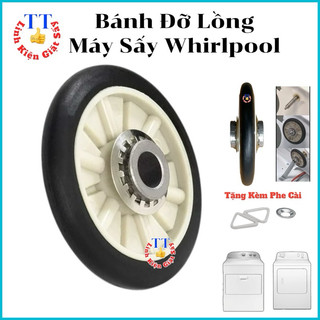 Bánh tỳ đỡ lồng máy sấy Whirlpool