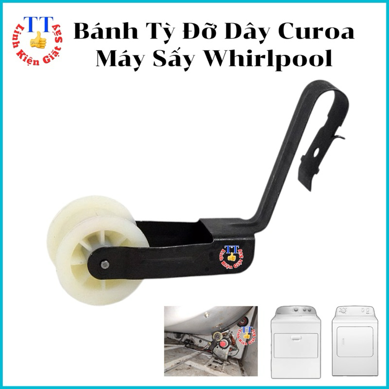 Whirlpool Bánh Tỳ Căng Dây Curoa Máy Sấy