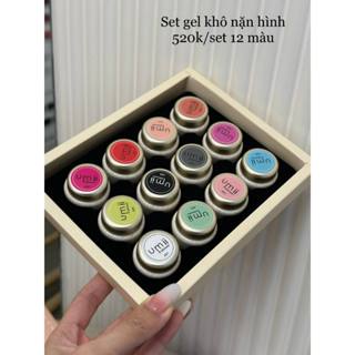 Gel khô Umii nặn hình 12 màu