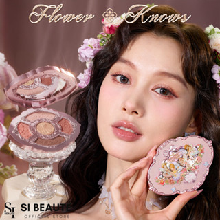 Flower Knows Midsummer HOA BIẾT phấn mắt bảng màu bản bẳng phấm nhiều chính hãng hồng nhũ xịn nắt đỏ có eyeshadow trôi