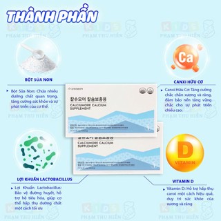 Bột Váng Sữa Canxi Hữu Cơ Hàn Quốc Giúp Chắc Khỏe Xương, Phát Triển Chiều Cao nhập khẩu chính ngạch