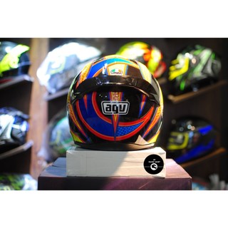 Tem trùm - Decal dán mũ bảo hiểm fullface A G V