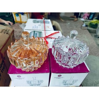 THỐ ĐỰNG MỨT TẾT THỦY TINH CAO CẤP(1cái)