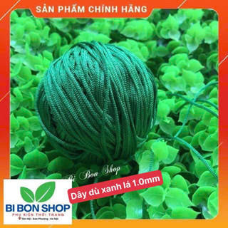 Cuộn dây dù làm vòng màu xanh lá (BI BON SHOP)