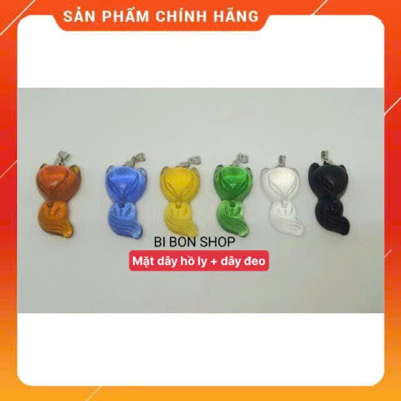 Mặt hồ ly + Tặng kem dây đeo