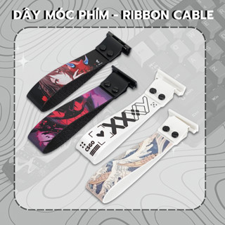 DÂY MÓC BÀN PHÍM RIBBON CABLE phụ kiện trang trí Ruy băng treo cho các loại bàn phím