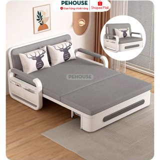 Sofa giường Giường gấp gọn Ghế sofa Giường gấp thông minh bọc da PU khung kim loại Pehouse