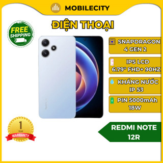 Điện Thoại Xiaomi Redmi Note 12R - Snapdragon 4 thế hệ 2 (BHV 12 tháng) Giá rẻ - MobileCity