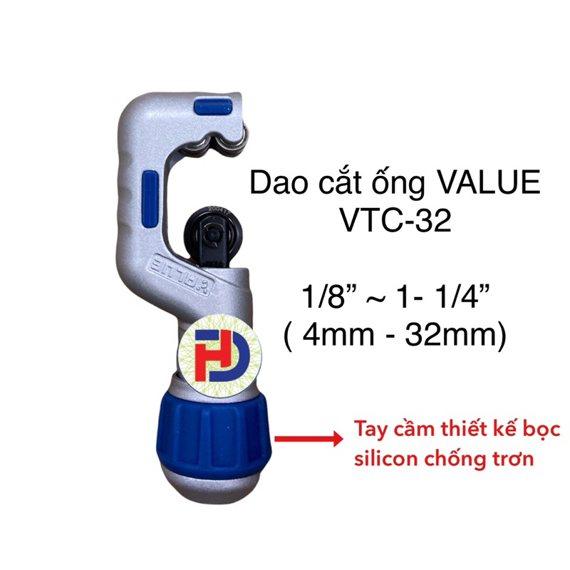 Dao cắt ống Value cao cấp VTC-32 (4mm~32mm)