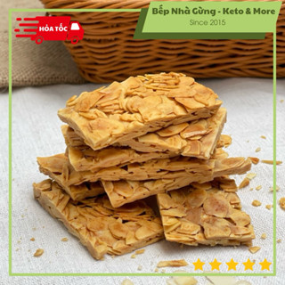 Bánh ngói hạnh nhân giòn rụm (250g) - Keto, DAS, Lowcarb, Eatclean & Tiểu đường