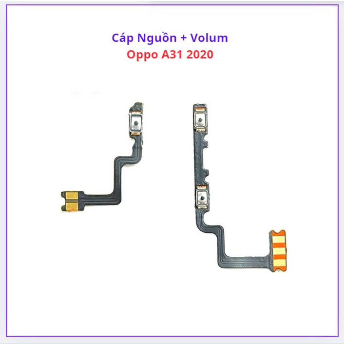 Cáp nguon +âm lượng oppo A31-2020