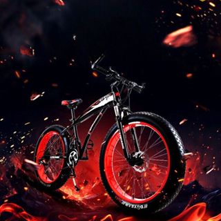 Xe đạp thể thao bánh béo 26inch MAQISI, xe đạp đua 7 tốc độ khung thép cao cấp, hàng nhập khẩu nguyên chiếc