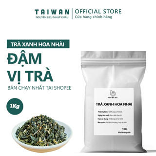Trà Xanh Hoa Nhài Cao Cấp chuẩn vị Đài Loan bịch 1kg - Pha trà sữa Olong