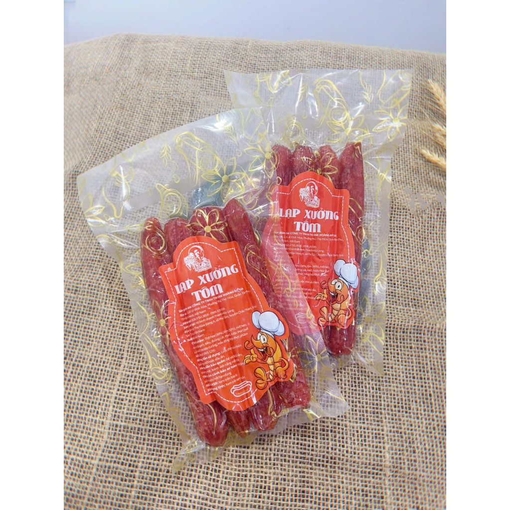 Lạp Xưởng Khô Tôm Viet Special Loại 220G / 1000G