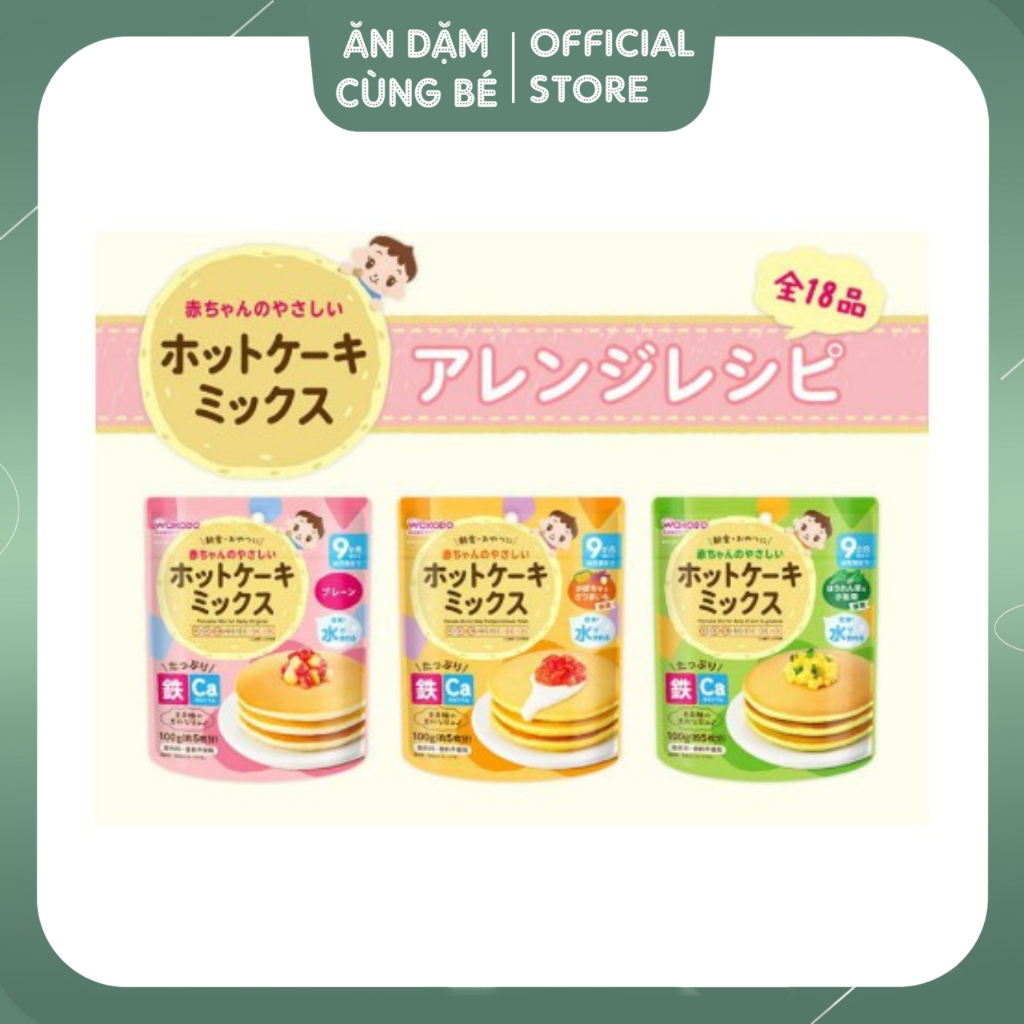 BỘT LÀM BÁNH PANCAKE WAKODO 9M