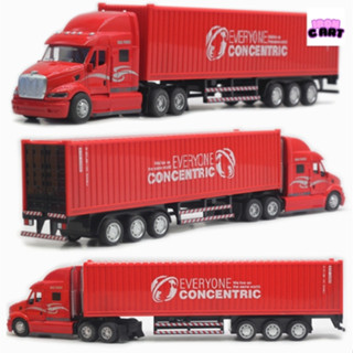  Xe công te nơ xe kim loại  xe mô hình container kích thước Xe mô hình đầu kéo container vận chuyển - Thông số sản phẩ 