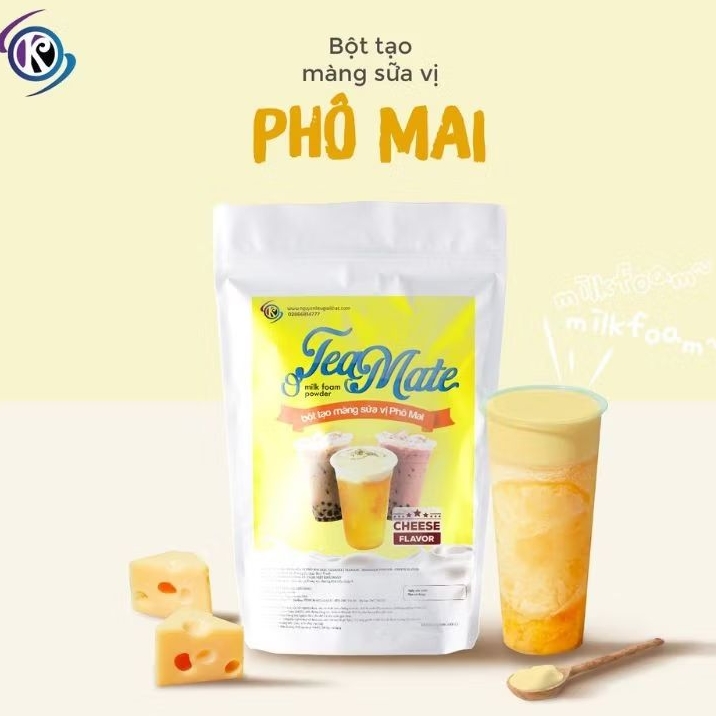 Bột milkfoam phô mai Vàng Teamate