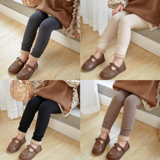 Quần legging lót lông bé gái hàng QC xinh xắn