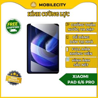 Combo 3 Kính Cường Lực Xiaomi Pad 6/6 Pro - Chống Trầy Xước - Va Đập