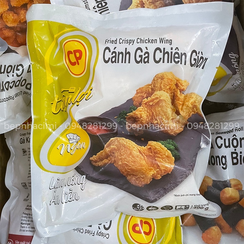 Cánh Gà Chiên Giòn CP Chiên nướng cực ngon chuẩn vị