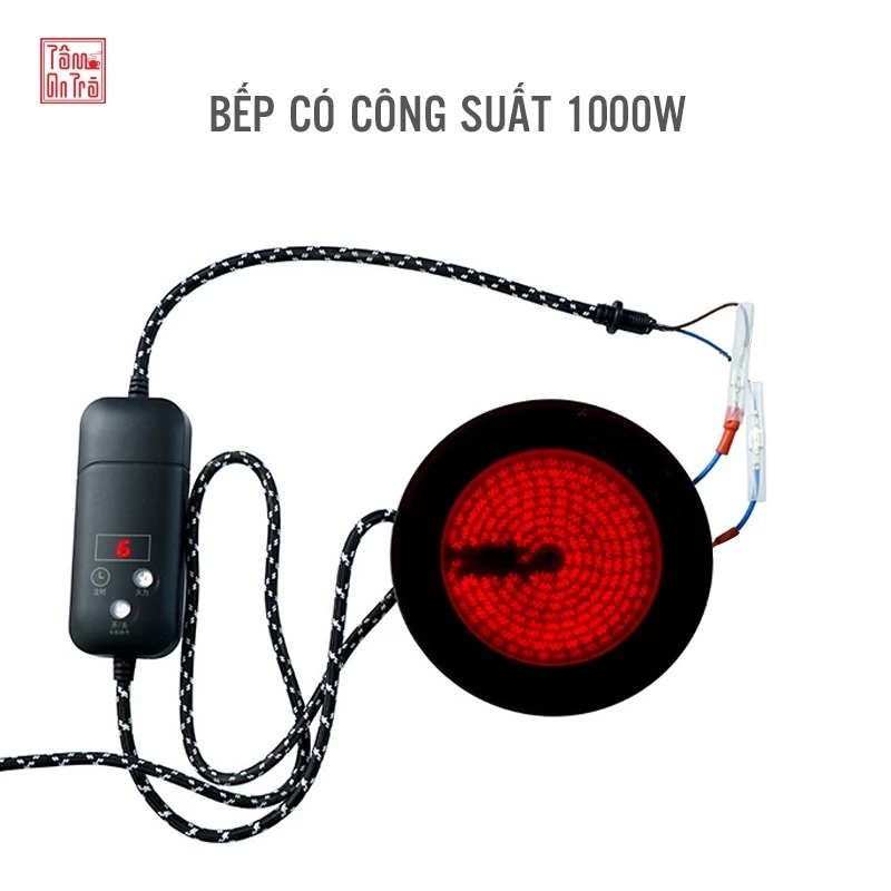 Lõi Bếp Hồng Ngoại Nấu Nước Pha Trà, Mặt Bếp Hồng Ngoại Tiện Dụng - Billba Outdoors