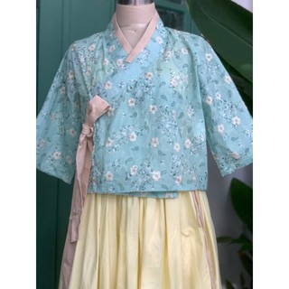 Hanbok Xanh Hồng Trắng Collection