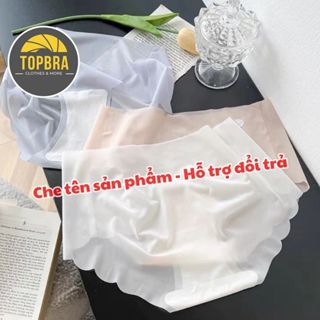COMBO 5-10 Quần Su Thạch mây Tàng Hình, quần lót nữ Không Đường May Siêu Dai Mềm mát Thoải Mái TOPBRA