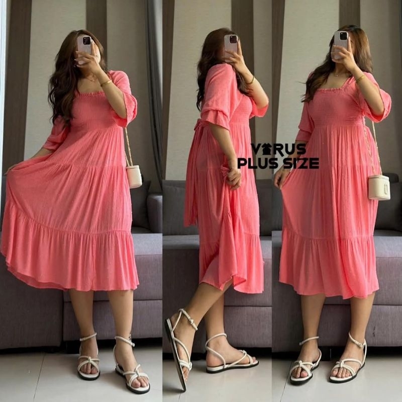 [virusplussize] đầm ny mocking bigsize xuất xịn