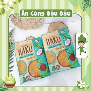 Bánh gạo nướng Haku Oishi vị dừa sấy giòn bịch 138g (gồm 16 gói nhỏ bên trong )