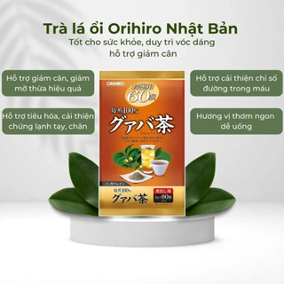 Trà Ổi Orihiro Nhật Bản hỗ trợ giảm cân (60 túi / gói) - Date mới 27/5/2027