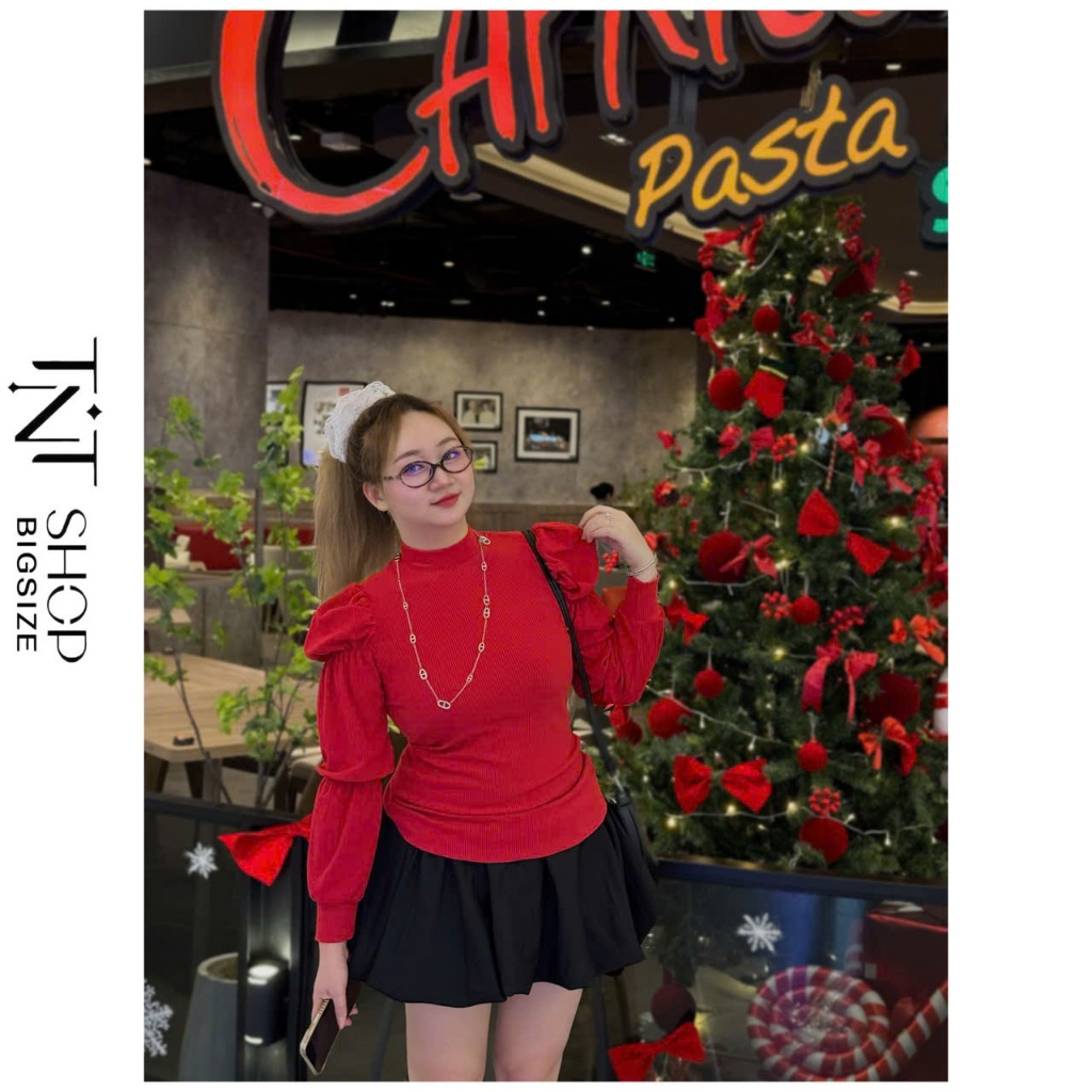 ÁO TAY LỒNG CỔ LỌ [TNT SHOP BIGSIZE 60KG 90KG]