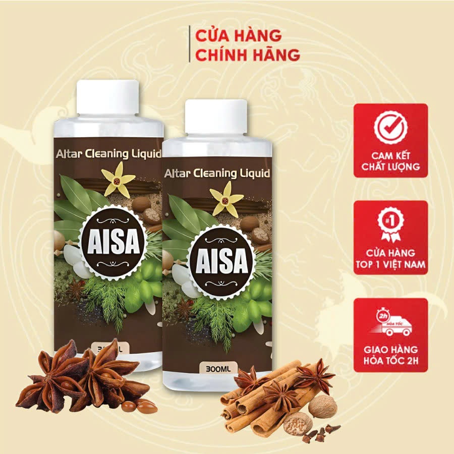 Nước Lau Ban Thờ Nhập Khẩu Mỹ Chính Hãng - AISA 300ml