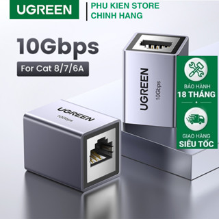 Đầu nối dây mạng RJ45 Ugreen hàng hiệu Vỏ Nhôm ( dùng Cat5/Cat6/Cat7/Cat8)