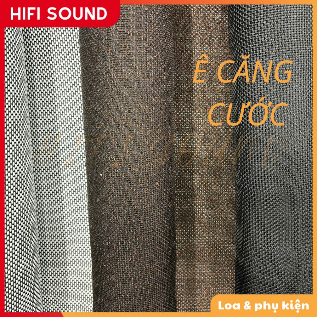 Vải Ê Căng Loa Marshall đời 2, 3 Loa DIY Chất liệu CƯỚC đến từ HIFISOUND