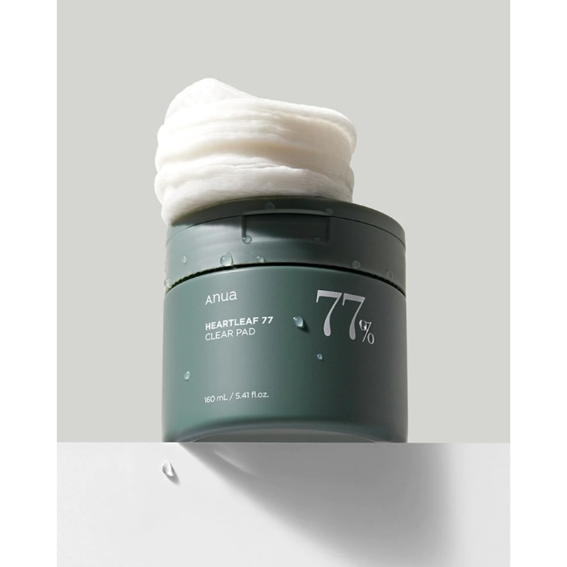 (Mua Để Nhận Quà) (GIAO SIÊU TỐC 4 GIỜ)  Toner Pad Cho Da Dầu Mụn, Nhạy Cảm Anua 77% Clear Pad