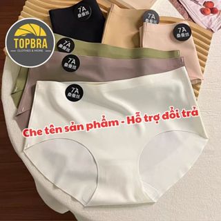 [Mua 10q Tặng 1q] Combo 5-10 Quần lót nữ su lạnh không lộ viền su đúc tàng hình QL88 7A TOPBRA (có lẻ 5 quần)