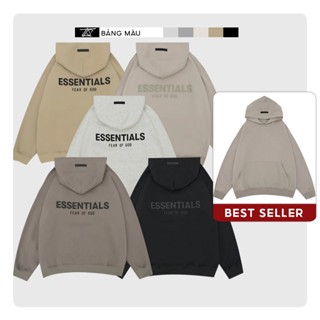 Áo Hoodie Essentials In Nổi Full Màu Nam Nữ Tchipz Chất Liệu Nỉ Bông Cao Cấp Form Rộng Full Tag Mác