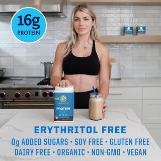 Bột Protein Thực Vật Hữu Cơ lên men SunWarrior 750g - vegan/ gym