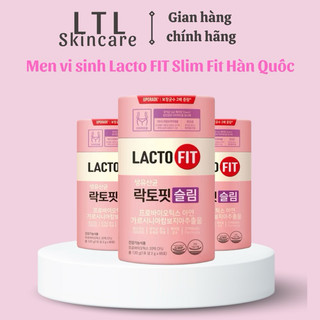  Hộp 60G Men Vi Sinh Hàn Quốc LACTO-FIT SLIM Hỗ Trợ Người Ăn Kiêng Giảm Cân  60 gói x 2g  