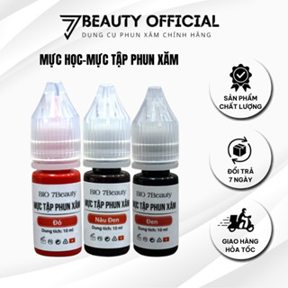 Mực Học-Mực Tập Phun Xăm Dùng Trên Da Giả