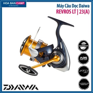 Máy Câu Dọc Daiwa Revros LT | 23 (Asia) AirDrive Bail, AirDrive Rotor, Tough Digigear, ATD Type-L