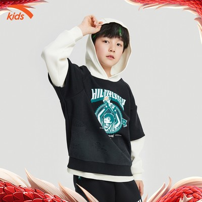 Áo hoodie thời trang bé trai Anta Kids Wildplayer-2P 3524C8704
