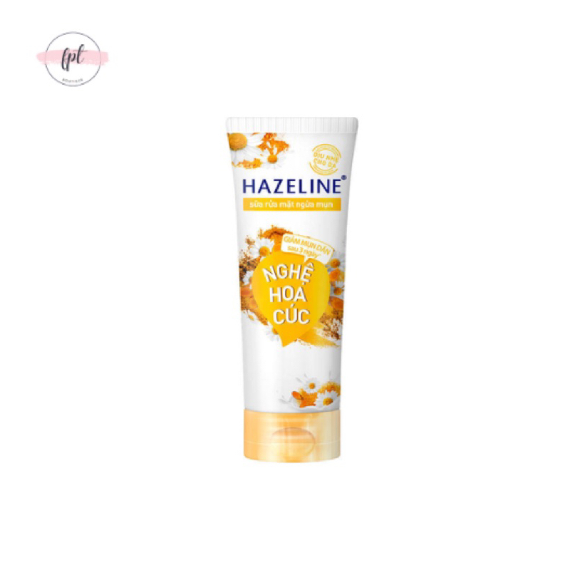 Sữa rửa mặt Hazeline nghệ hoa cúc 100gr