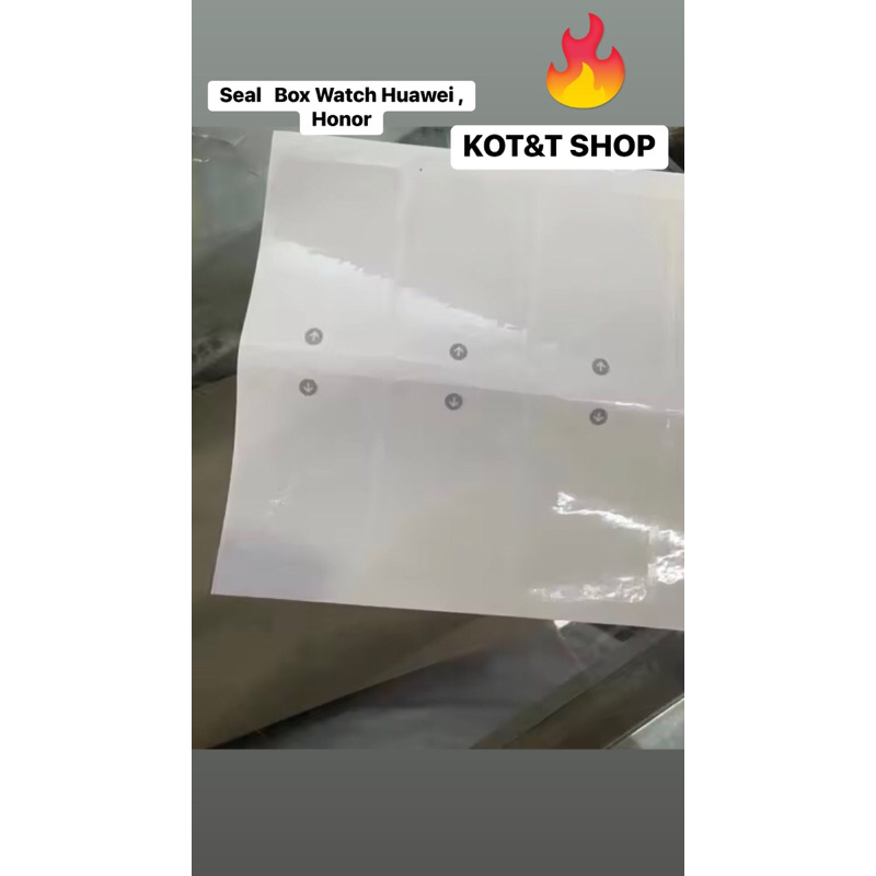 Set 2 Cái Seal Box/ Seal Dán Hộp Đồng Hồ Huawei Watch, Honor Watch