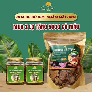 Hoa đu đủ đực ngâm mật ong rừng Tây Bắc TV giảm ho, tốt cho tiêu hóa, ngăn ngừa ung thư hũ 500ml