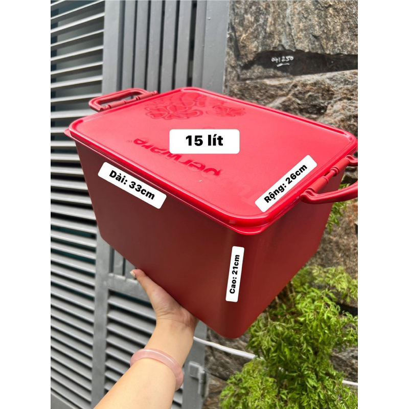 Hộp ngâm kim chi Tupperware, Tup Trung, giữ kim chi lâu hơn, ngon hơn